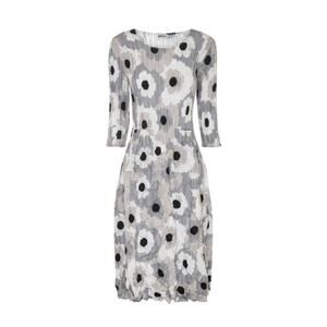 Alquema 3/4 SLEEVE Flower Spot Smash Pocket Dress 0/XS Crinkle Australia Artsy